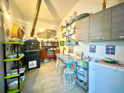 Cucina o angolo cottura di La Corte Azzurra