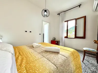 Letto o letti in una camera di Bellevue Vacation Room