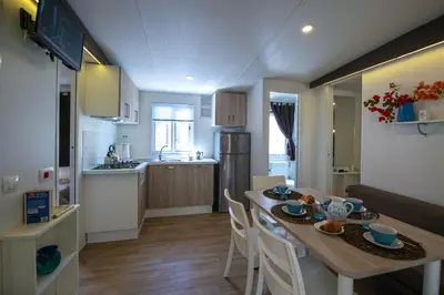Cucina o angolo cottura di Camping Village Orri