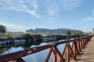 Paesaggio naturale nelle vicinanze della casa vacanze