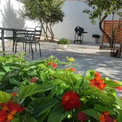 Casa con giardino