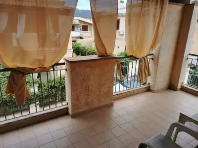 Balcone o terrazza di Villa Angy a 7 minuti dal mare, aria condizionata