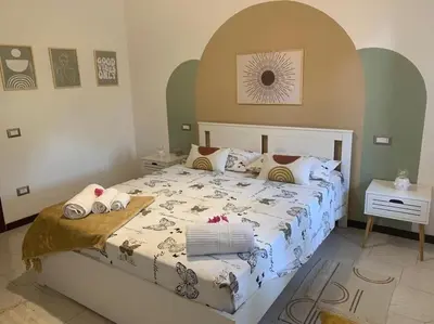 Letto o letti in una camera di Casa Koa