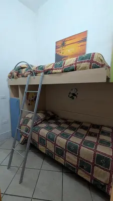 Letto o letti in una camera di Casa Danero 