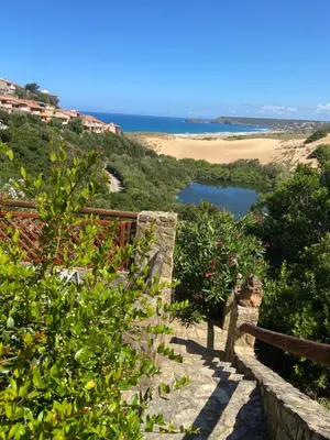 Paesaggio naturale nelle vicinanze della casa vacanze