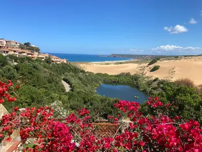 Paesaggio naturale nelle vicinanze della casa vacanze