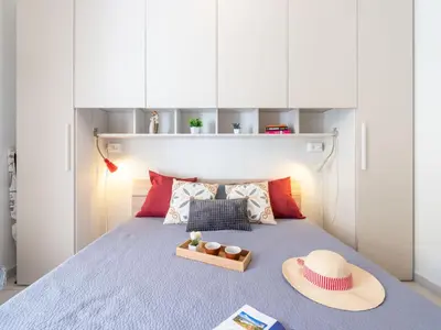 Letto o letti in una camera di Apartment Iris by Interhome