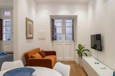 TV o dispositivi per l'intrattenimento presso Suite & Comfort Palazzo Sanna Cao