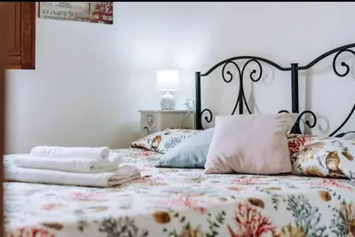 Letto o letti in una camera di Villetta Gio