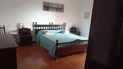 Letto o letti in una camera di Da Martina