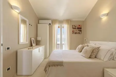 Letto o letti in una camera di Seaside Home - Dove il mare di Villasimius diventa casa