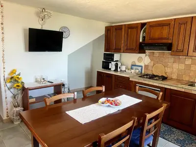 Cucina o angolo cottura di La PAVONCELLA 2