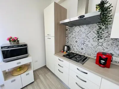 Cucina o angolo cottura di Modern Blue Apartment