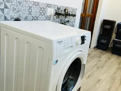 Planimetria di Modern Blue Apartment