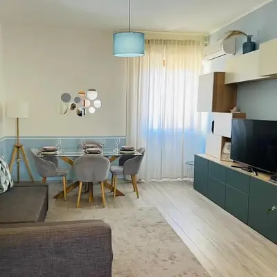 Modern Blue Apartment