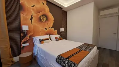 Letto o letti in una camera di Centro Panoramic