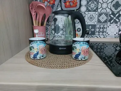 Set per la preparazione di tè e caffè presso Casa Luna