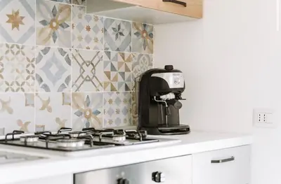 Cucina o angolo cottura di Casa Sara