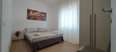 Letto o letti in una camera di Mozart Haus camere