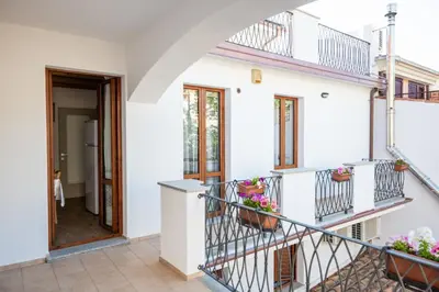 Balcone o terrazza di B&B Ruinas