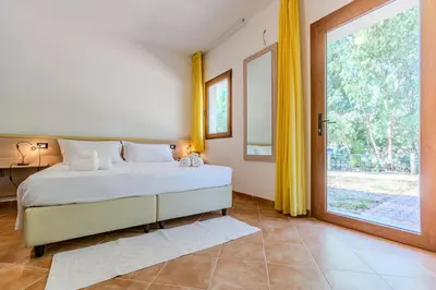 Letto o letti in una camera di Iglesias Countryside, Nature & Pool