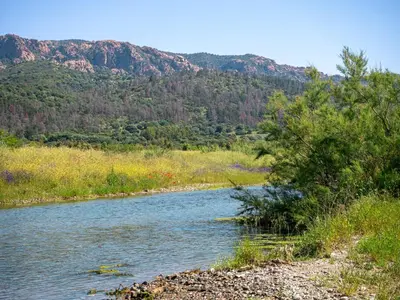 Paesaggio naturale nelle vicinanze della casa vacanze