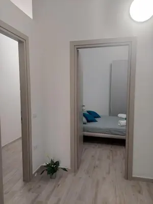 Letto o letti in una camera di Antica Dimora