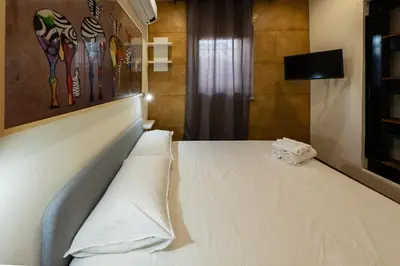 Letto o letti in una camera di Admiral Appartment