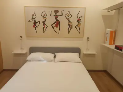 Letto o letti in una camera di Admiral Appartment