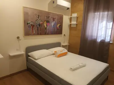 Letto o letti in una camera di Admiral Appartment