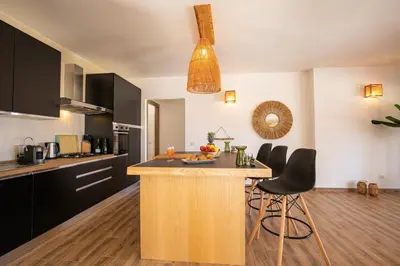 Cucina o angolo cottura di Villa MAJU