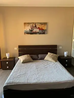 Letto o letti in una camera di Appartamento da Fouly