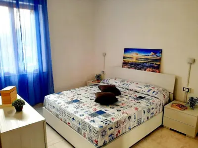 Letto o letti in una camera di Casa dell'olmo