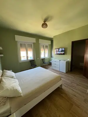 Letto o letti in una camera di The Green Room