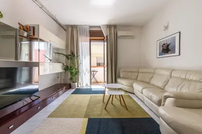 Area soggiorno di Scarlatti Family Nest