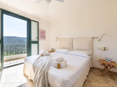 Letto o letti in una camera di Villa Sirena - Terrace with Sea View