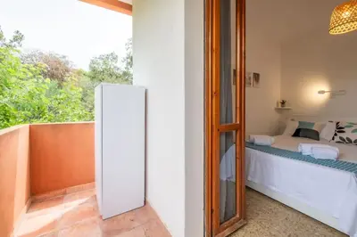 Letto o letti in una camera di Villa Sant'Andrea 180m to the Sea- Privat Parking-Netflix-Self Check in