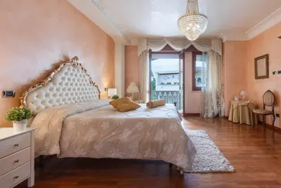 Letto o letti in una camera di La Casa di Tonina