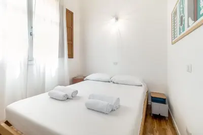 Letto o letti in una camera di Soliana Apartments