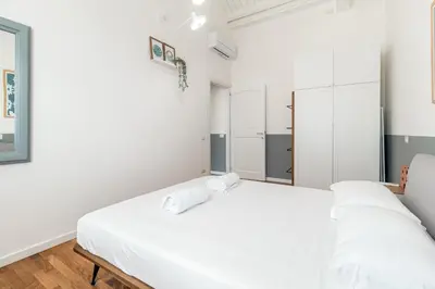 Letto o letti in una camera di Soliana Apartments