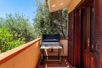 Attrezzature per barbecue disponibili per gli ospiti della casa vacanze