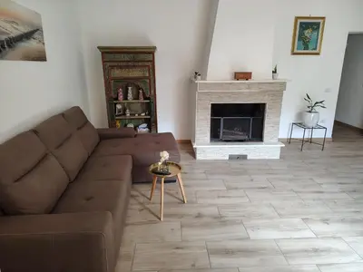 Area soggiorno di Casa Emma