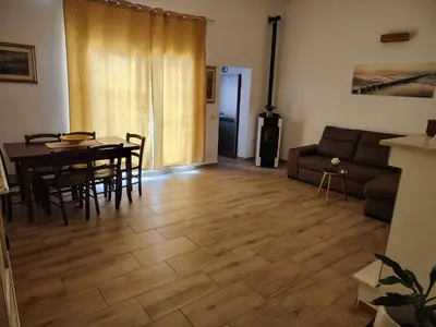 Area soggiorno di Casa Emma