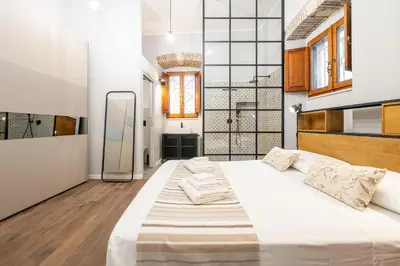 Letto o letti in una camera di Domu Restituta - Stylish flat in old town