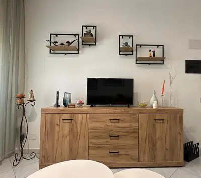 TV o dispositivi per l'intrattenimento presso Poetto Casa Bach Ck
