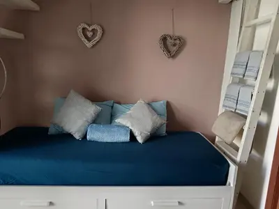 Letto o letti in una camera di CasaCleo