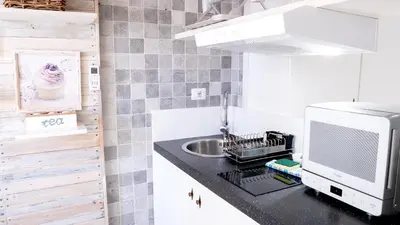 Cucina o angolo cottura di Soliana Apartments-Luce