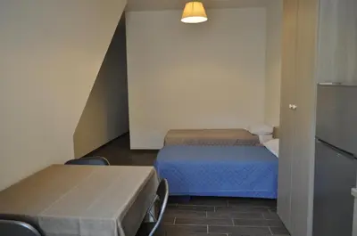 Letto o letti in una camera di Appartamento Bilocale La Ripa
