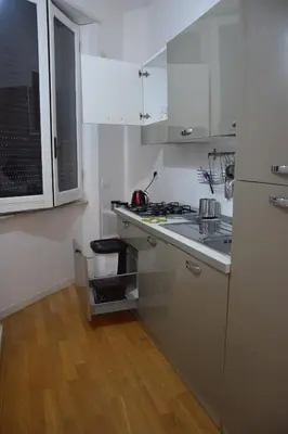 Cucina o angolo cottura di Splendido open space, a 10 min a piedi dal Centro IUNS2308