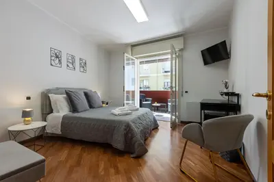Letto o letti in una camera di Fior Di Loto Central